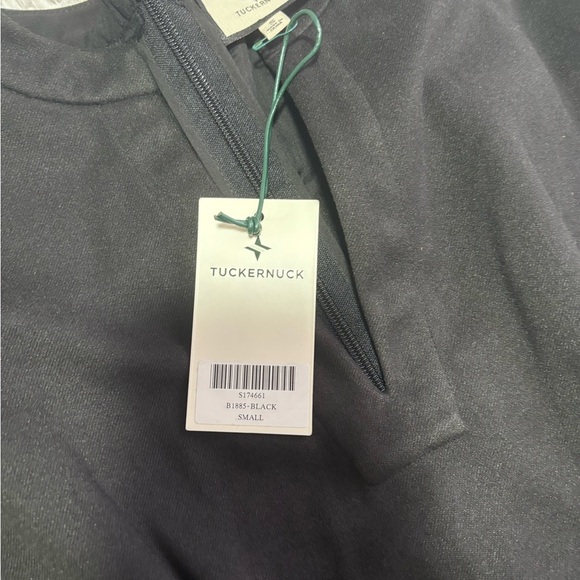 Tuckernuck Women’s Black Double Face Flannel Gianna Dress - Picture 6 of 6